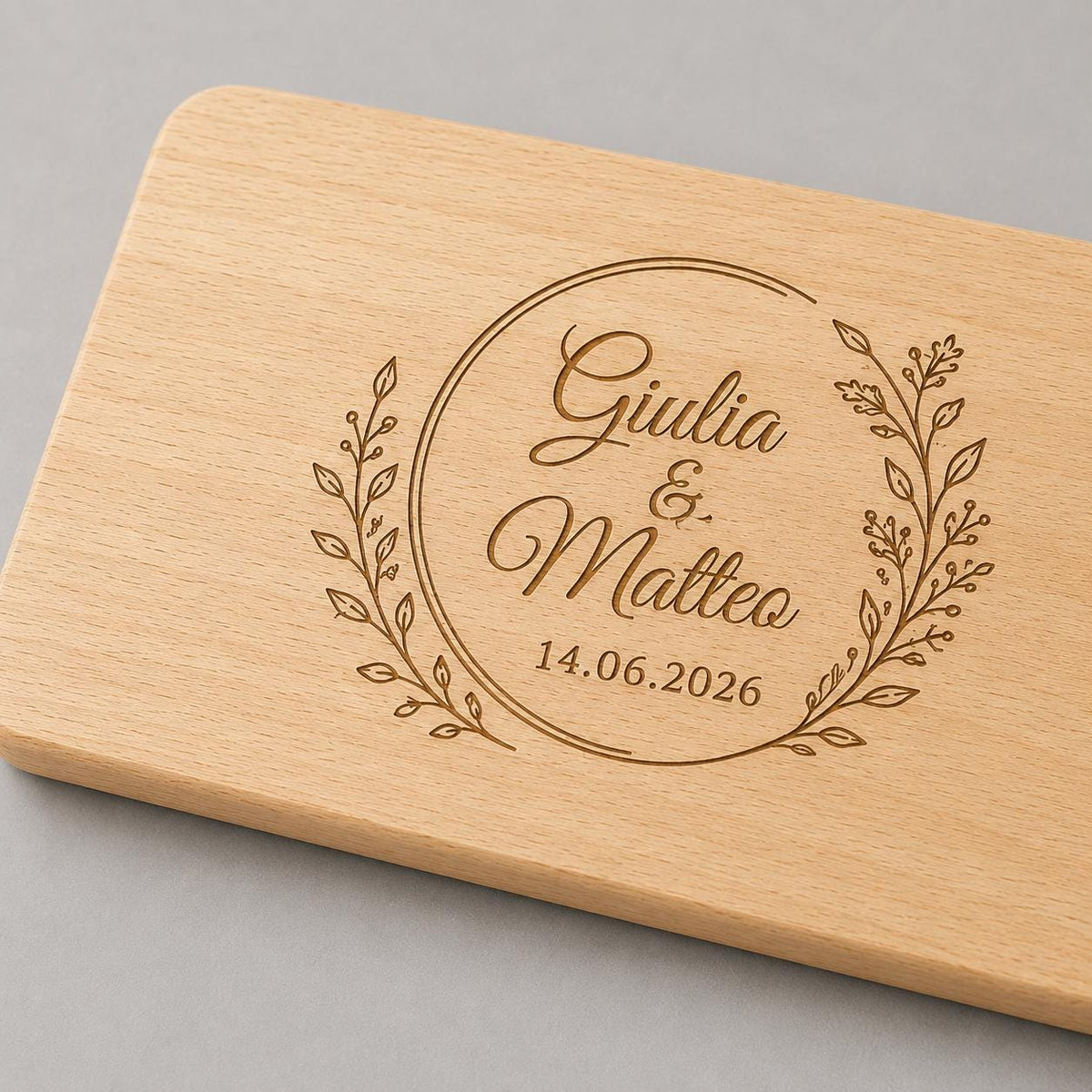 50 pezzi Bomboniera Matrimonio Tagliere in Legno Personalizzato, Mini Taglierino Manico Inciso a Laser, Regalo Invitati Nozze e Anniversario