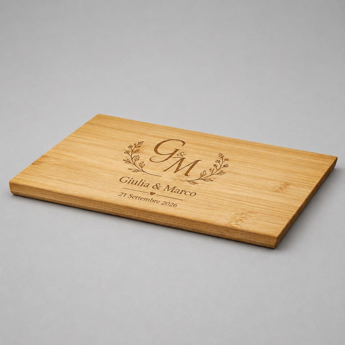 10 pezzi Bomboniera 24x15cm Matrimonio Tagliere in Legno Personalizzato, Mini Taglierino Manico Inciso a Laser, Regalo Invitati Nozze