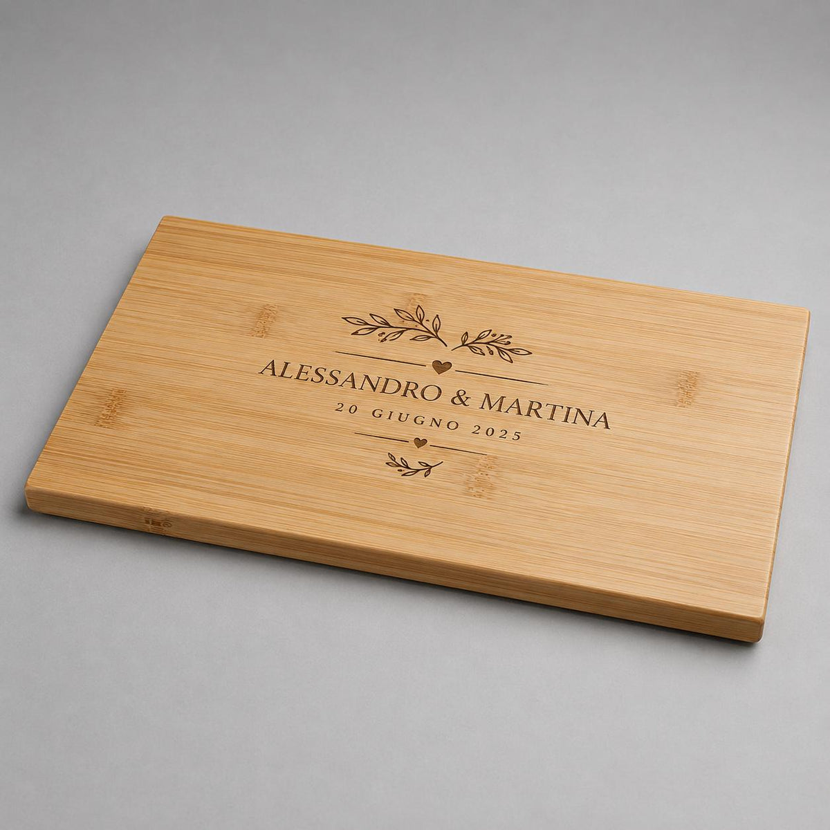 10 pezzi Bomboniera 24x15cm Matrimonio Tagliere in Legno Personalizzato, Mini Taglierino Manico Inciso a Laser, Regalo Invitati Nozze
