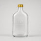 10 Bottigliette Vetro Con Tappo - Confezione da 10 bottiglie vuote in vetro da 500 ml con coperchio dorato