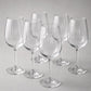Set 6,12,48,96 pezzi Calici da Vino Personalizzati con Incisione Logo, Bicchieri in Vetro Incisi per Ristorante Enoteca e Bar, Calice Regalo
