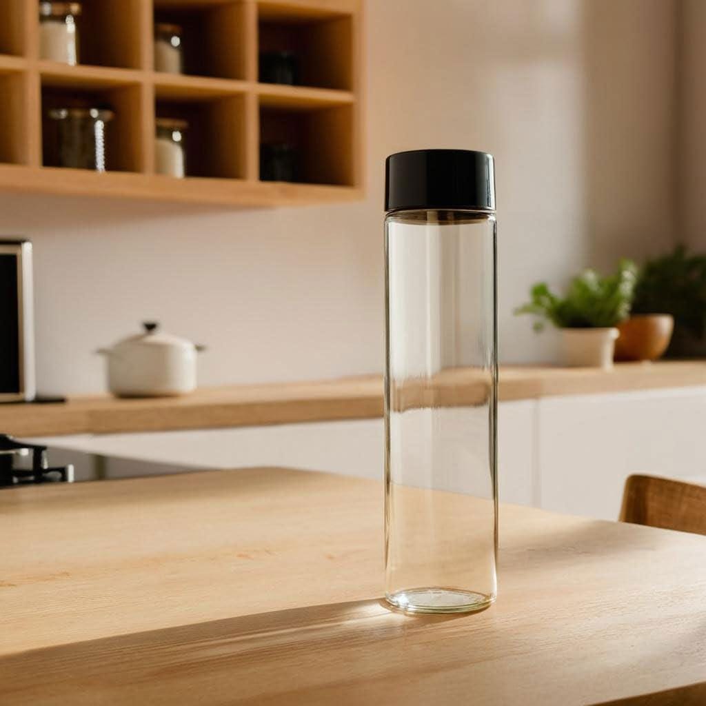 Set 12 Caraffa in vetro personalizzata con incisione laser – elegante, minimale e perfetta per ristoranti, hotel, eventi e tavole raffinate