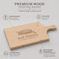 Set 10 Taglieri da Cucina con Manico, 100% Legno Faggio, Perfetto per Tagliare Servire,Dimensioni 40x20x2hcm, Alta Resistenza, Made in Italy