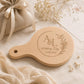 50 pezzi Bomboniera Matrimonio Tagliere in Legno Personalizzato, Mini Taglierino Manico Inciso a Laser, Regalo Invitati Nozze e Anniversario