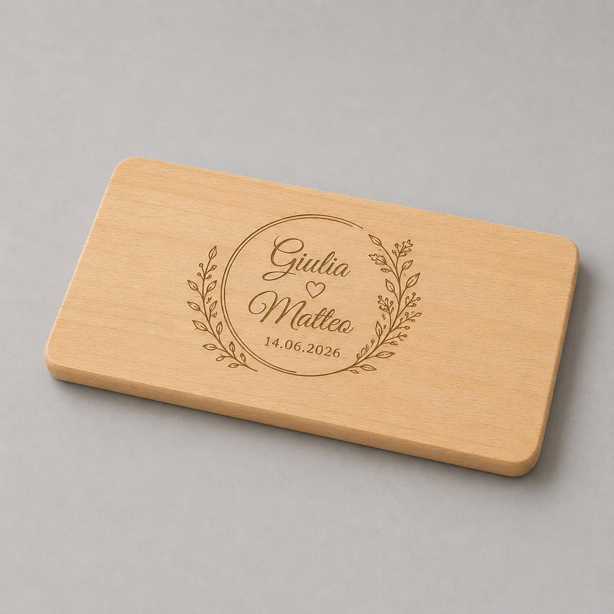 50 pezzi Bomboniera Matrimonio Tagliere in Legno Personalizzato, Mini Taglierino Manico Inciso a Laser, Regalo Invitati Nozze e Anniversario
