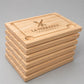 Set da 6 Piatti in Legno - Rettangolari - Piatti per Servire Pizza, Carne, Pollo - Tavoli Set - 30 x 20 cm Ideali Aperitivo Pane