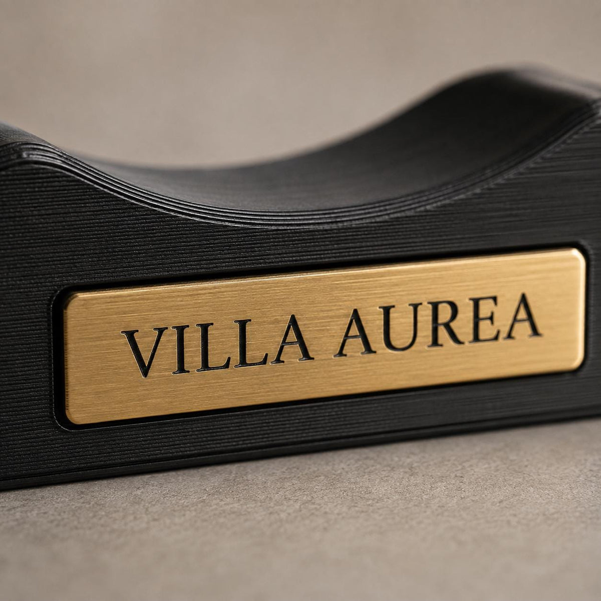 Set da 10 Poggiaposate Personalizzati | Supporti Posate in PLA e Rowmark Inciso per Ristoranti e Hotel