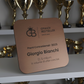Trofeo in legno personalizzato argento, premio per il miglior dipendente, premio per il miglior team, trofeo personalizzato per il partner dell'anno, premio di apprezzamento (Copia)