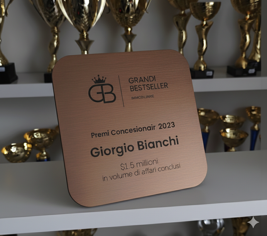Trofeo in legno personalizzato bronzo, premio per il miglior dipendente, premio per il miglior team, trofeo personalizzato per il partner dell'anno, premio di apprezzamento