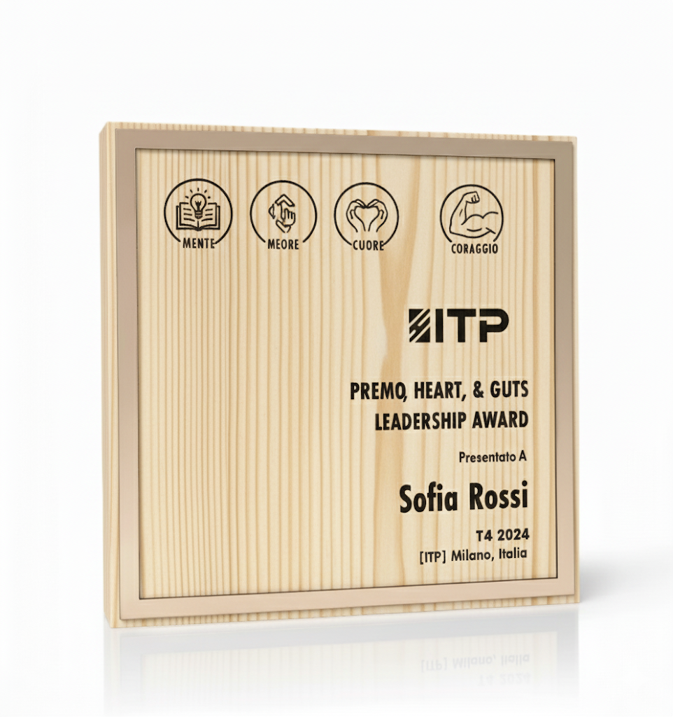 Trofeo personalizzabile in pino massello, premio quadrato personalizzato abbinato a cornice flessibile in ottone, targa di riconoscimento, targa per traguardo raggiunto, targa per traguardo raggiunto.