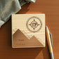 Trofeo in legno personalizzato in argento abs spazzolato e legno Premio Design personalizzato su misura Targa moderna in legno Corsa unica Personalizzato