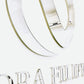 Logo in plexiglas specchiato per esterni interni personalizzato luminoso rgb  / Logo aziendale / Display logo/ argento o oro