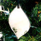 pallina in plexiglas trasparente,nero specchiato  per Natale Decorazioni, confezione da 10