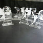 premio calcio calciatore trofeo calcio  pallacanestro plexiglas trofeo economici Mini premio acrilico inciso laser personalizzato coppa