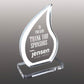 premio a forma di goccia con decoro in plexiglas trofeo economici Mini premio acrilico inciso al laser personalizzato premiazione