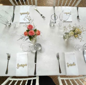 bomboniere matrimonio decorazioni feste compleanno tavolo tag scritte in corsivo incidere nome su legno decorazioni in legno plexiglas