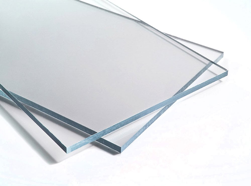 Lastre in plexiglass trasparente spessore 3 mm