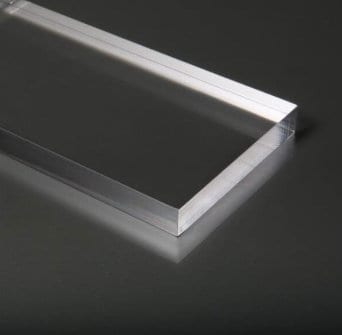 Blocco di plexiglass lastra di vetro acrilico trasparente 40 mm, pannello plexiglass trasparente, lastra di plexiglass trasparente su misura