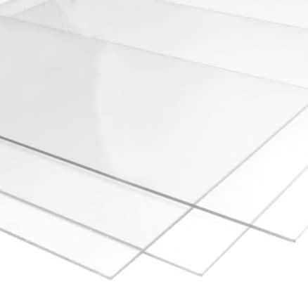 Fogli plexiglass trasparente 6 mm, plexiglas su misura, targhe plexiglass mensola coperture tavoli paravento in plexiglass trasparente