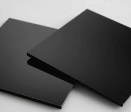 Lastra plexiglass 10 mm, pannello plexiglass nero lucido coprente, lastre di plexiglass su misura ideali per interior design plexiglass