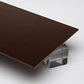 Pannello di plexiglass marrone scuro coprente 3 mm lastre / plexiglass colorato su misura / plexiglass marrone per design plexiglass