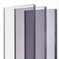 Pannello di plexiglass grigio foglio in plexiglass grigio fumè spessore 15 mm plexiglass colorato su misura