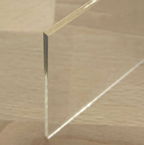 Lastra di plexiglass trasparente 8 mm, pannelli plexiglass su misura per coperture, mensole, paraventi, scaffali