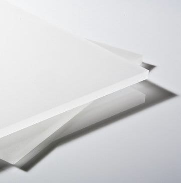 Plexiglass satinato da 2 lati, lastre da 4 mm, ideali per interior design, coperture, targhe, insegne, plexiglass incolore su misura