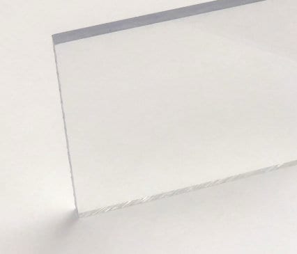 Plexiglass satinato da 2 lati, lastre da 4 mm, ideali per interior design, coperture, targhe, insegne, plexiglass incolore su misura