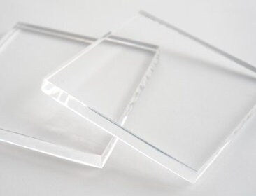 Pannello plexiglass trasparente per design di illuminazione, targhe, segnaletica, oggetti di design, coperture - spessore 8 mm