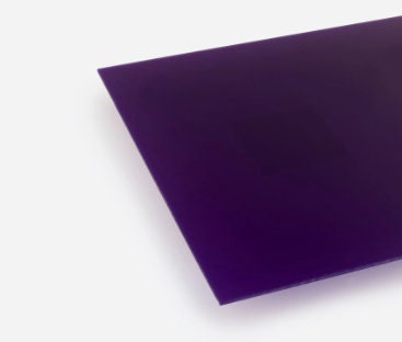 lastra di plexiglass viola  3 mm, lastre plexiglass colorato su misura, plexiglass viola opal diversi formati e colori