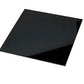 Lastra plexiglass 15 mm, pannello plexiglass nero lucido coprente, lastre di plexiglass su misura ideali per interior design plexiglass