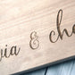 10 pezzi bomboniera tagliere personalizzato Tagliere in legno con incisione personalizzata per coppie - Regalo personalizzato per matrimonio